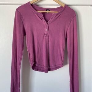 BDG Mauve Long Sleeve Tee